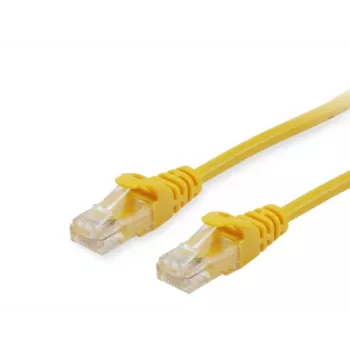 Cabo de rede Equip Cat.6 U/UTP RJ-45 0,25 m amarelo
