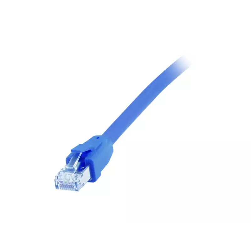 Cabo de rede Equip Cat 8.1 S/FTP (PIMF) RJ-45 Cat8.1 5,0 m azul