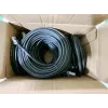 Cabo de rede Equip Cat.6 S/FTP, 1,0 m, preto, 40 unid./conjunto