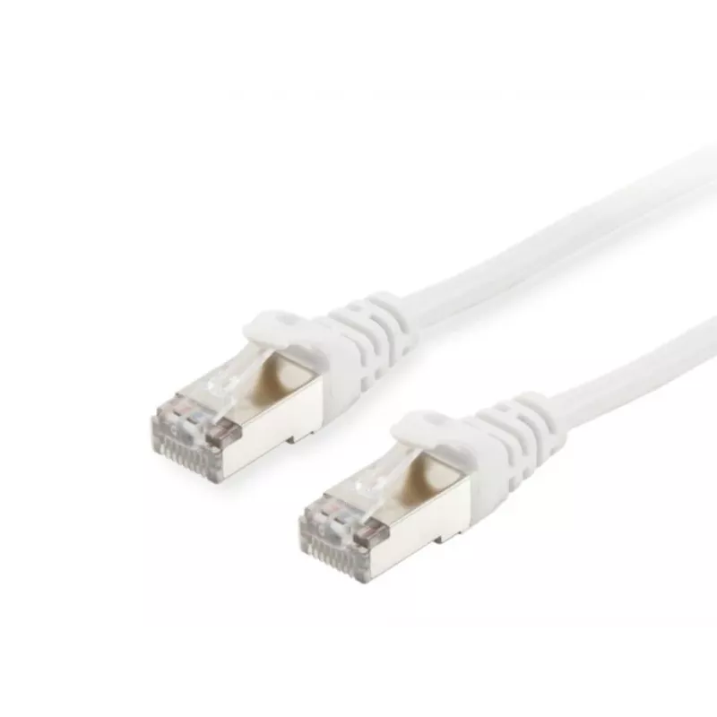 Cabo de rede Equip Cat.6 S/FTP, 0,5 m, branco, 60 unid./conjunto, 0,5 m, Cat6, S/FTP (S-STP), RJ-45, RJ-45, branco
