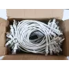 Cabo de rede Equip Cat.6 S/FTP, 0,5 m, branco, 60 unid./conjunto, 0,5 m, Cat6, S/FTP (S-STP), RJ-45, RJ-45, branco