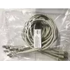 Cabo de rede Equip Cat.6A Platinum S/FTP, cinzento, 1,0 m, 10 unid./conjunto