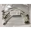 Cabo de rede Equip Cat.6A Platinum S/FTP, branco, 0,25 m, conjunto de 10