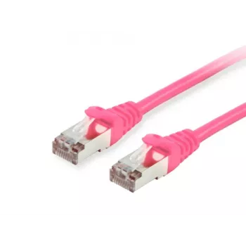 Cabo patch Equip Cat.6 S/FTP RJ-45 0,15 m rosa