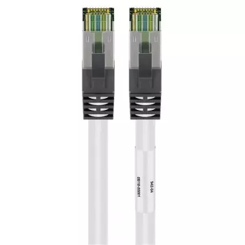 Cabo de rede Goobay CAT 8.1 Patch cabo RJ-45 Cat8.1 3m branco
