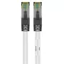 Cabo de rede Goobay CAT 8.1 Patch cabo RJ-45 Cat8.1 3m branco