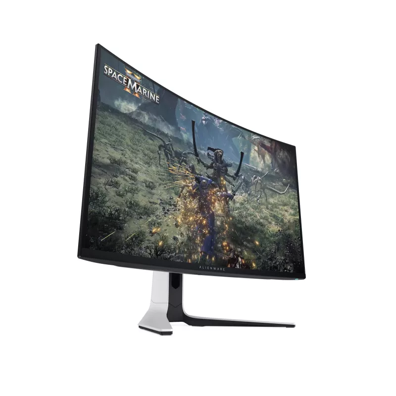 Monitor de computador Alienware AW3225QF 81,3 cm (32 polegadas) 3840 x 2160 píxeis 4K Ultra HD QD-OLED preto, branco