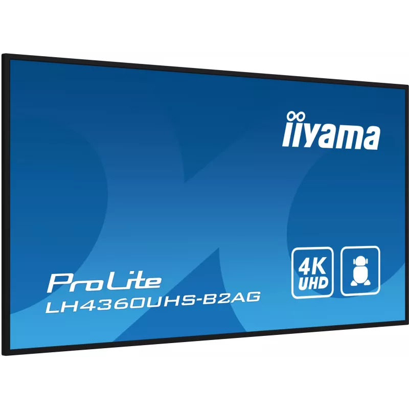 iiyama ProLite LH4360UHS-B2AG ecrã de sinalização digital de 43 polegadas 4K UHD