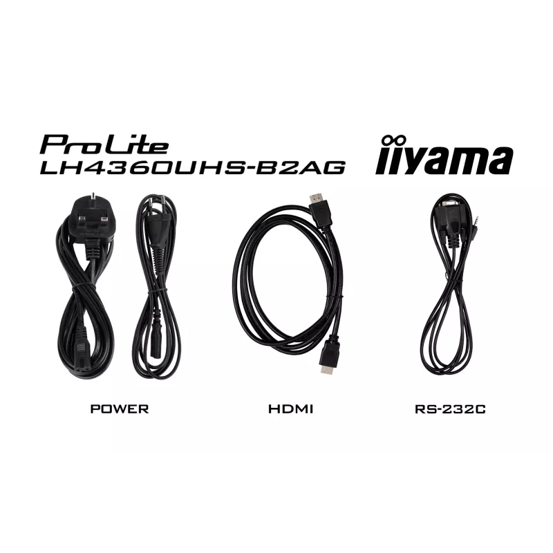 iiyama ProLite LH4360UHS-B2AG ecrã de sinalização digital de 43 polegadas 4K UHD