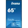 Ecrã de sinalização iiyama LH6541UHS-B1AG 163,8 cm (64,5 polegadas) LCD 500 cd/m² 4K Ultra HD preto 24/7