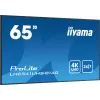 Ecrã de sinalização iiyama LH6541UHS-B1AG 163,8 cm (64,5 polegadas) LCD 500 cd/m² 4K Ultra HD preto 24/7