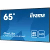 Ecrã de sinalização iiyama LH6541UHS-B1AG 163,8 cm (64,5 polegadas) LCD 500 cd/m² 4K Ultra HD preto 24/7