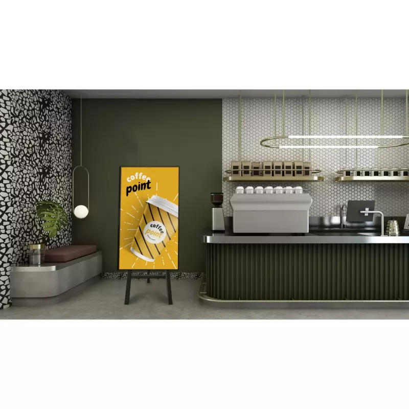 Ecrã de sinalização Sony FW-50EZ20L ecrã plano de sinalização digital 127 cm (50 polegadas) LED Wi-Fi 350 cd/m² 4K Ultra HD preto Android 16/7