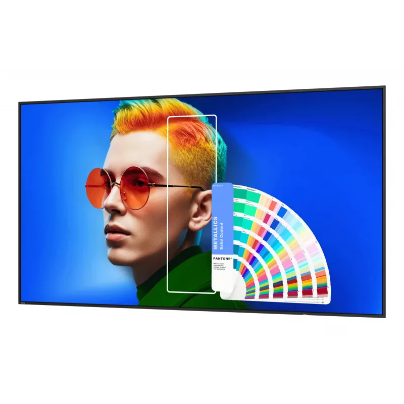 Ecrã plano de sinalização digital BenQ SL7504 190,5 cm (75 polegadas) 500 cd/m² 4K Ultra HD preto processador integrado Android 24/7