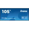 Ecrã de sinalização iiyama LH10551UWS-B1AG ecrã plano de sinalização digital 2,67 m (105 polegadas) LED 500 cd/m² UltraWide 5K HD preto 24/7