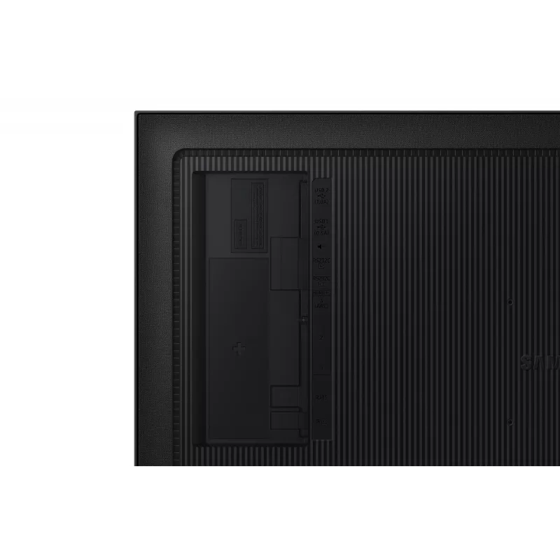 Ecrã plano de sinalização digital Samsung QM32C 81,3 cm (32 polegadas) LCD Wi-Fi 400 cd/m² Full HD preto processador integrado Tizen 24/7