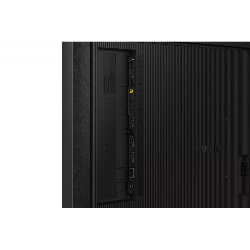 Ecrã plano de sinalização digital Samsung QM32C 81,3 cm (32 polegadas) LCD Wi-Fi 400 cd/m² Full HD preto processador integrado Tizen 24/7