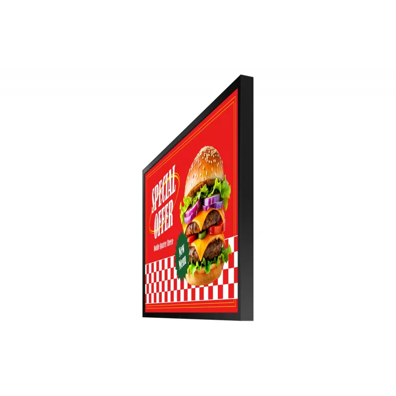 Samsung OH55DX (LH55OHDEBGBXEN) ecrã de sinalização digital para exterior 139,7 cm (55 polegadas) LCD Full HD 3500 cd/m² Tizen 24/7, IP56, preto