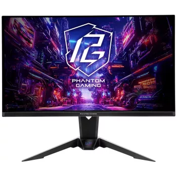 ASRock Phantom Gaming PGO27QFV monitor gaming 68,6 cm (27 polegadas) QD-OLED 2560 x 1440 QHD 360 Hz, HDMI, DisplayPort, USB-C, preto