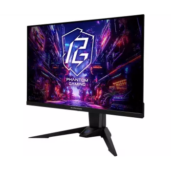 ASRock Phantom Gaming PGO27QFV monitor gaming 68,6 cm (27 polegadas) QD-OLED 2560 x 1440 QHD 360 Hz, HDMI, DisplayPort, USB-C, preto