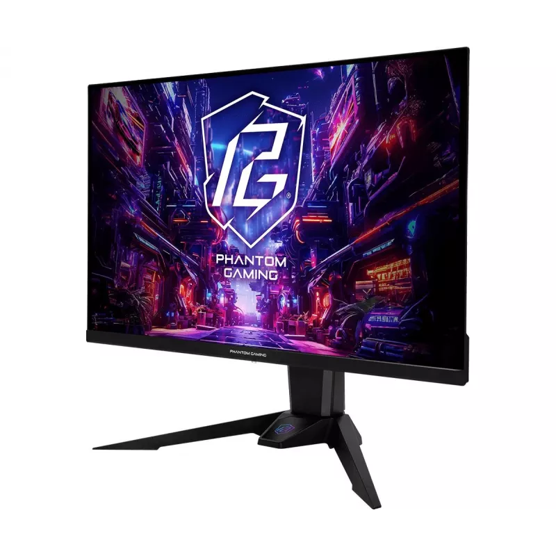 ASRock Phantom Gaming PGO27QFV monitor gaming 68,6 cm (27 polegadas) QD-OLED 2560 x 1440 QHD 360 Hz, HDMI, DisplayPort, USB-C, preto