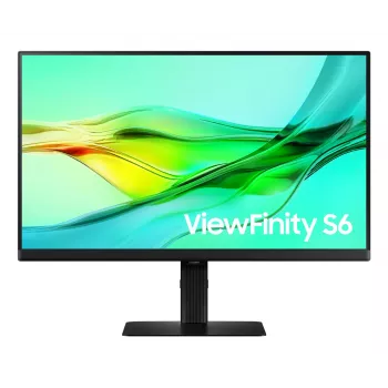 Monitor de computador Samsung S24D604UAU 61 cm (24 inch) 2560 x 1440 pixels Quad HD LED preto