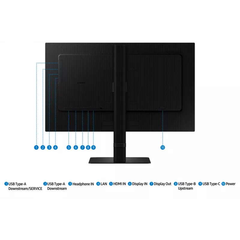 Monitor de computador Samsung S24D604UAU 61 cm (24