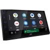 JVC KW-M595DBT auto-rádio multimédia 2 DIN, ecrã tátil de 6,8 polegadas, DAB+, Apple CarPlay, Android Auto, Wi-Fi, 22 W, preto