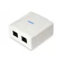 Caixa de superfície Equip 2 portas Cat.6 235214