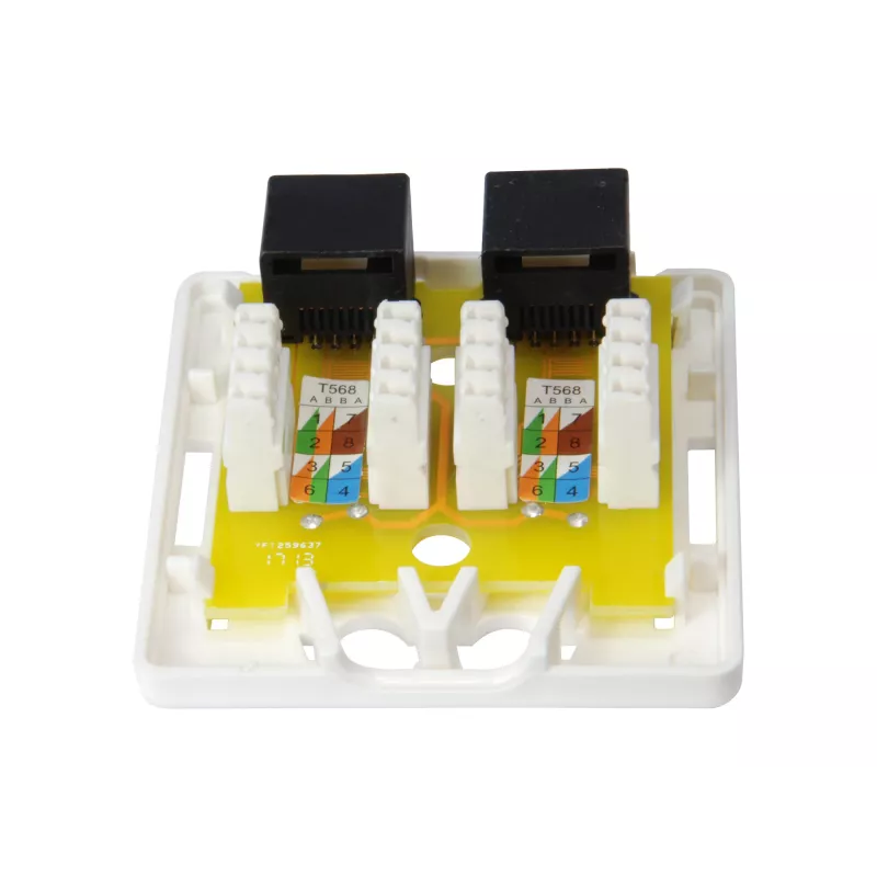 Caixa de superfície Equip 2 portas Cat.6 235214