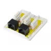 Caixa de superfície Equip 2 portas Cat.6 235214