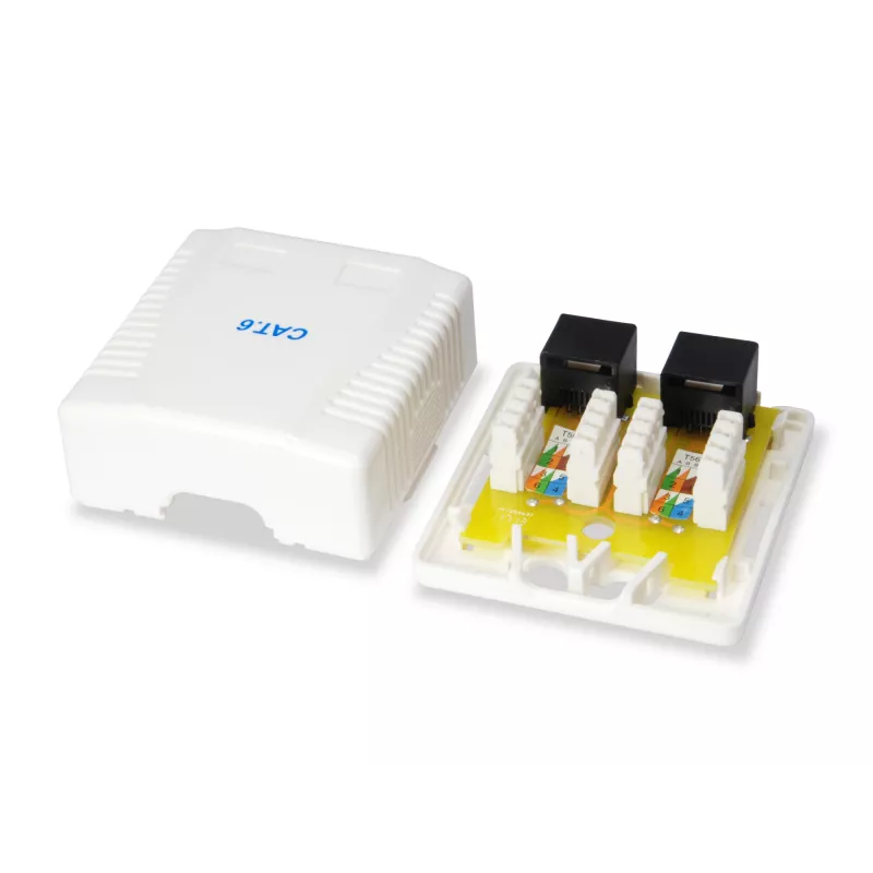Caixa de superfície Equip 2 portas Cat.6 235214