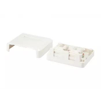 Caixa de superfície para 2 keystone jacks Equip 125124