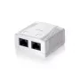 Caixa de superfície Equip 2 portas Cat.6 235212