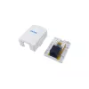 Tomada de rede Equip 235215 Cat6a branco 54 mm x 39 mm x 29,5 mm