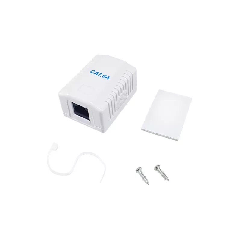 Tomada de rede Equip 235215 Cat6a branco 54 mm x 39 mm x 29,5 mm