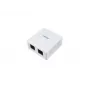 Caixa de superfície Equip 2 portas Cat.6A 61 mm x 29,6 mm x 59,1 mm