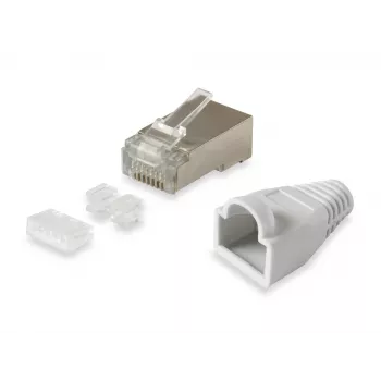 Conjunto de fichas RJ45 blindadas Equip Cat.6 121181