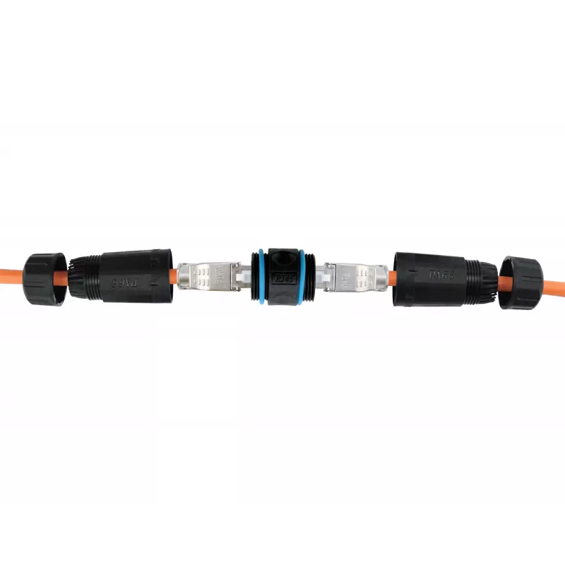 Acoplador inline RJ45 para exterior Equip Cat.6A 221172