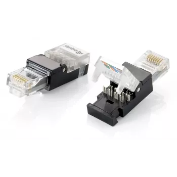 Equip ficha RJ45 sem ferramentas, Cat.5e