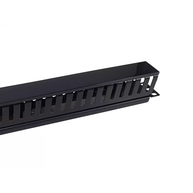 Equip Painel de gestão de cabos para montagem em rack 19 polegadas, preto