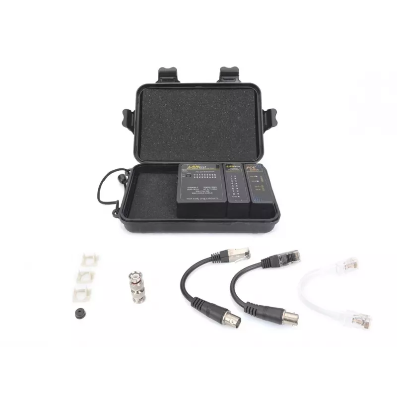 Equip Testador de cabos de rede, RJ45, BNC, PoE