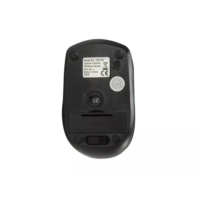 Equip 245104 Rato de viagem ambidestro RF sem fios ótico 1600 DPI
