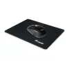 Equip Tapete de rato, preto, liso, nylon, borracha, base antiderrapante