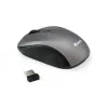 Equip Rato ótico mini sem fios, ambidestro, ótico, RF sem fios, 1600 DPI, cinzento