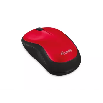 Rato sem fios Equip Comfort vermelho RF sem fios