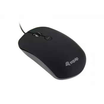 Equip Rato Comfort USB, ambidestro, ótico, USB Type-A, 1600 DPI, preto