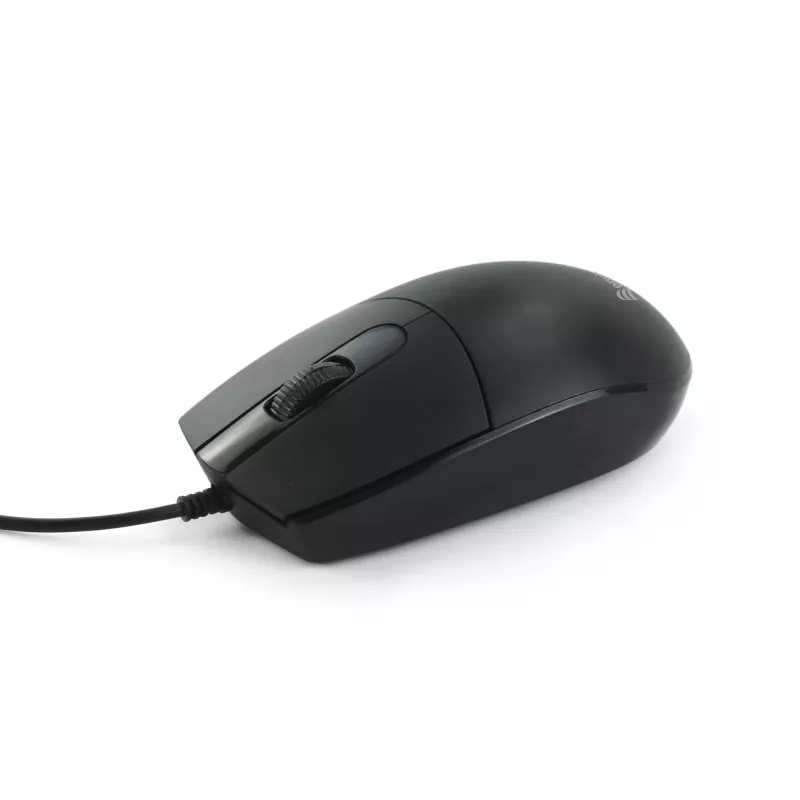 Equip Rato USB Silent, ambidestro, ótico, USB Type-A, 1200 DPI, preto