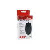 Equip Rato USB Silent, ambidestro, ótico, USB Type-A, 1200 DPI, preto