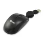 Equip 245103 Rato de viagem ambidestro USB Type-A ótico 1000 DPI